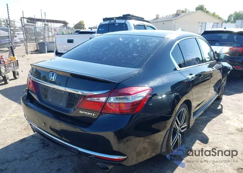 2017 Honda Accord Sport из США, поврежденный, VIN 1HGCR2F57HA079434